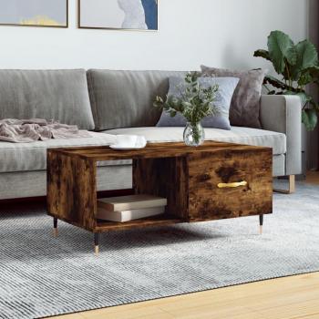 Mesa de centro Smoke Oak 90x50x40cm en madera multicapa