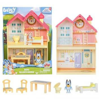 Bluey Compact Mini Home Playset with Figure and 5 Accessories