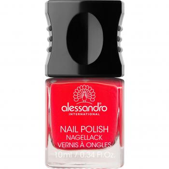 Laca de Uñas Alessandro - Rojo Intenso y Marrón Suave 10 ml