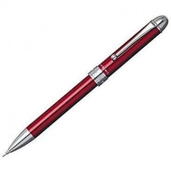 Platinum MWB-1000C 2 Color 0.7 mm Ballpoint Multi Pen 0.5 mm Pencil - Red Body