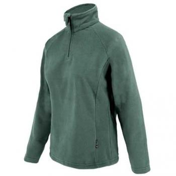 Sudadera Polar Joluvi Surprise 2.0 Half Zip Mujer Verde Petróleo