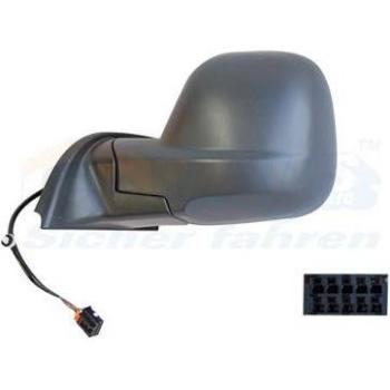 Espejo retrovisor VAN WEZEL 0991805 - Espejo lateral de coche, diseñado para una fácil instalación, fabricado con materiales de alta calidad, incluye soporte y ajuste eléctrico (si aplica), acabado en negro, compatible con