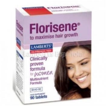Lamberts Florisene para Mujer - Suplemento Alimenticio para el Cabello, 90 Comprimidos