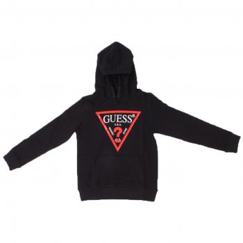 Sudadera con capucha para niños Guess Core con triángulo logo