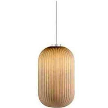 Lámpara Colgante Nordlux Milford 20 cm, E27, Vidrio Opal Blanco sin Bombilla