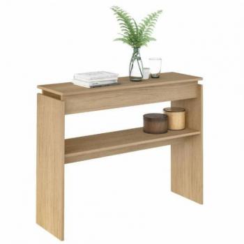 Mueble Recibidor Tacre en Color Roble 100x79x30 cm