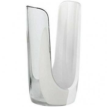 Portabicchieri Vintage Bicolor Blanco Guzzini, Transparente, 9.5 x 10.3 x h18.5 cm