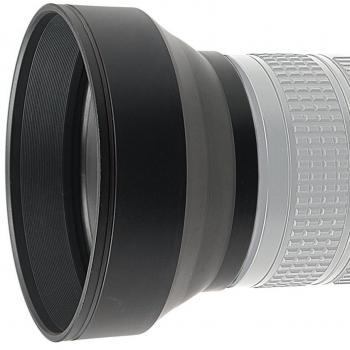 Kaiser Fototechnik 6850 - Parasol para Objetivos 37 mm, Negro