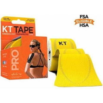 KT Pro Tape Precut (20 x 25cm) Solar Yellow 5 Meters