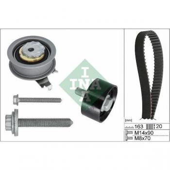 Kit de poleas INA con correa de distribución 530 0711 10