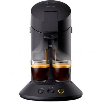 Philips Senseo Original Plus CSA210/61 Cafetera de Monodosis con Sistema de Cápsulas, Aroma Booster, Crema Plus, Opción de 1 o 2 Tazas, Desconexión Autom