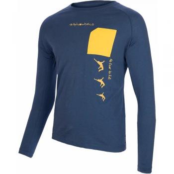 Trangoworld Arfe Camiseta, Hombre, Azul, 2XL