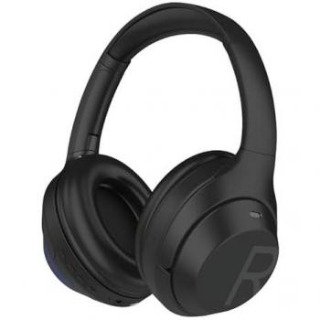 Auricular Inalámbrico Bluetooth 5.3 POP Negro Compatible con Jack 3.5mm y Cable USB-A