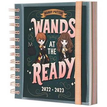 Agenda Escolar Harry Potter 2022/2023 Día por Página 11 Meses A5