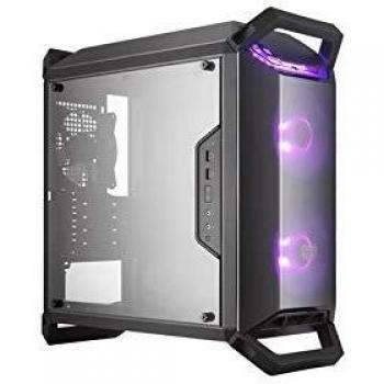 Cooler Master Coolermaster Caja PC Micro Atx Masterbox Q300P Lateral Acrilico M-Atx 2Xven Rgb LED Mcb-Q300P-Kann-S02