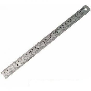Regla de Acero Inoxidable Silverline MT68, 600mm