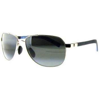 Maui Jim Gray Guardrails Men's Sunglasses - One Size (58 MM) Stylish Protection
