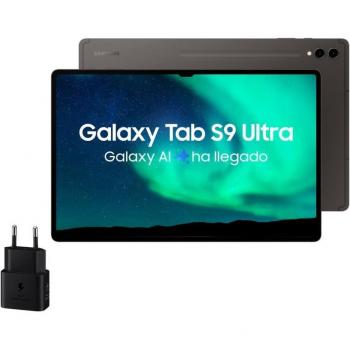 Samsung Galaxy Tab S9 Ultra 12/256GB Gris + Cargador 25W