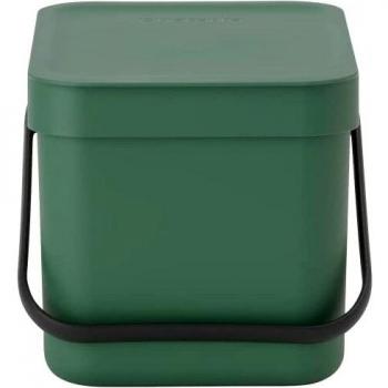Brabantia Sort & Go 6L Fir Green Recycling Bin