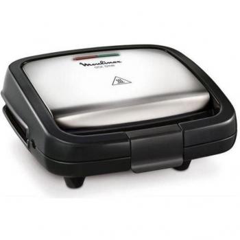 Tostadora de Sándwiches Moulinex Croc Time 700W con Placas Antiadherentes