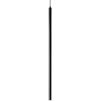 Lámpara colgante Ideal Lux Ultrathin d100 Negro 3.000K