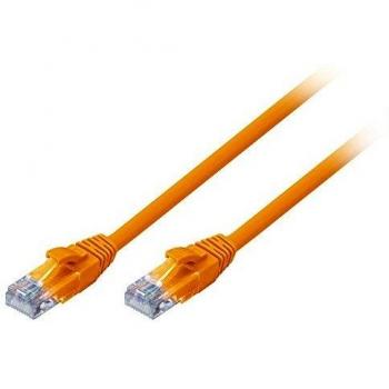 Lindy 1m Cat.6 U/UTP Snagless Gigabit Network Cable, Orange