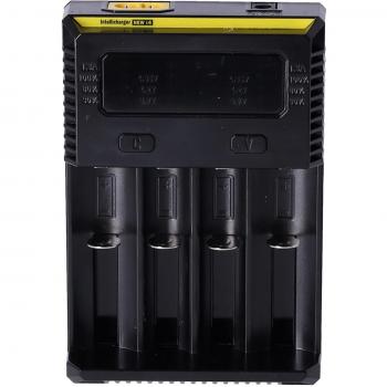 Nitecore New i4 Intellicharge Universal Charger for Four 10340 to 26650 Li-ion / IMR / LiFePO4 / NiMH / NiCd Batteries
