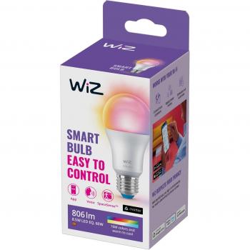 Bombilla inteligente WiZ LED Regulable Colores A60 60W E27 WiFi y Bluetooth