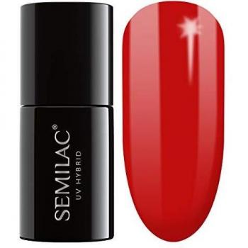 Esmalte Semipermanente - Semilac - 063 LEGENDARY RED