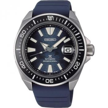 Seiko Prospex SRPF79K1 - Reloj de hombre con correa de silicona y azul