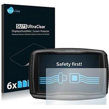 savvies Protector Pantalla Compatible con Garmin Zumo 595LM