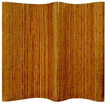 Natural Bamboo Room Divider 250x165 cm - Elegant and Functional