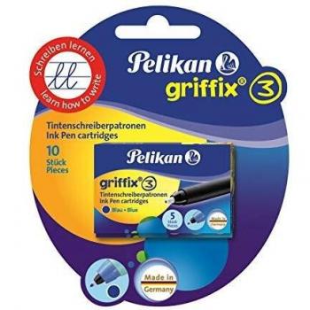 Pelikan 960575 Griffix - Cartuchos de tinta para bolígrafo