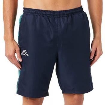 Kappa Pantalones Cortos Evya Graphik Azul Marino Turquesa XL Hombre