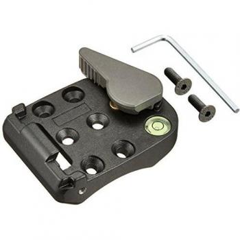 Manfrotto 322RA Adaptador adicional para 322RC2, color negro