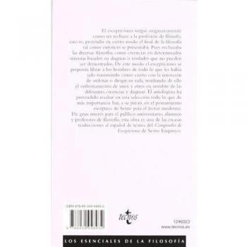 Por qué ser escéptico: Textos del Compendio de Escepticismo de Sexto Empírico, escogidos, traducidos y comentados por Martín Sevilla Rodríguez