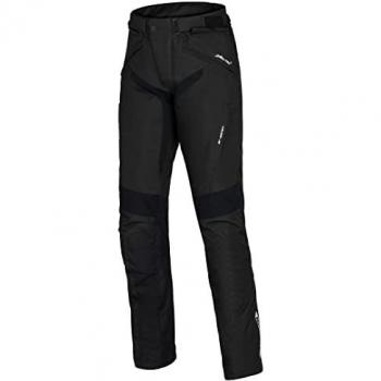 iXS Pantalones de Moto Tour Tromsö-ST 2.0 Negros, Pantalones textiles para motocicleta, color negro, talla M