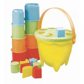 Cubo Apilable de Formas Jirafa Infantil