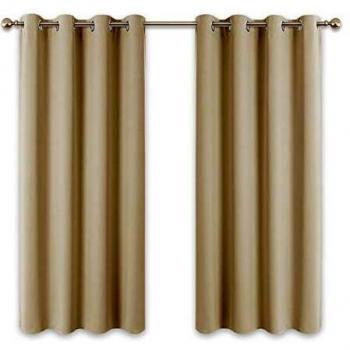 Pony Dance Cortinas térmicas Opacas, para habitación Infantil, bloquean la luz, Cortina Aislante del Calor, 2 Unidades, 137 x 117 cm
