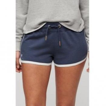 Superdry Pantalón Corto Essential Logo Racer Azul Marino
