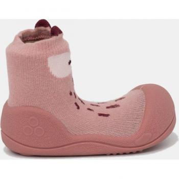 Attipas - Zapatillas de casa de bebé niña en rosa con dibujo de zorro