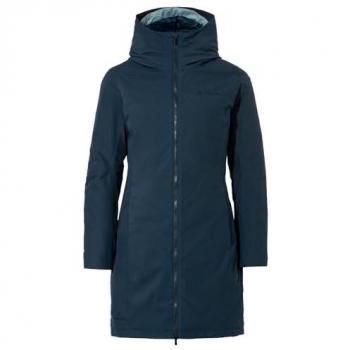 VAUDE Women's Annecy 3-in-1 Winter Parka - Detachable Down Jacket in Dark Sea/Nordic Blue