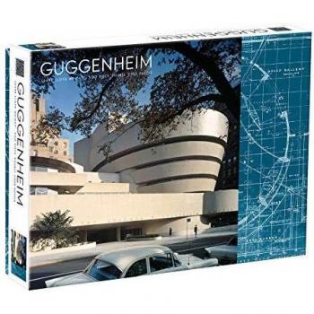 Guggenheim 2-Sided 500 Piece Puzzle: Frank Lloyd Wright Design