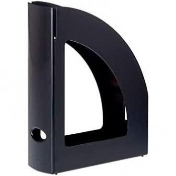 Archivo 2000 2003AM NE Cajetín de Archivo Antimicrobiano Sanitized Poliestireno Lomo 80 mm Negro 250x80x320 mm