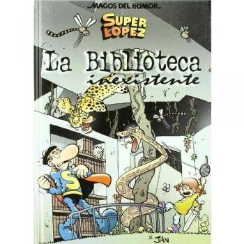 Superlópez. La biblioteca inexistente