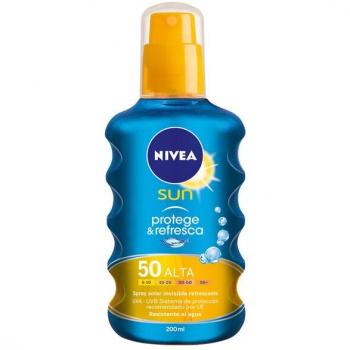 Spray Solar Invisible Protección Alta SPF 50 Nivea 200 ml