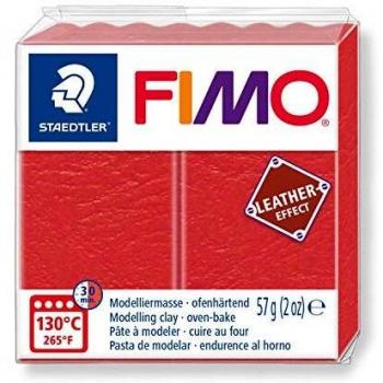 Staedtler- Pasta de modelar de endurecimiento al horno, Color sandia