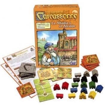 Devir - Carcassonne La Abadía y el Alcalde, Juego de Mesa