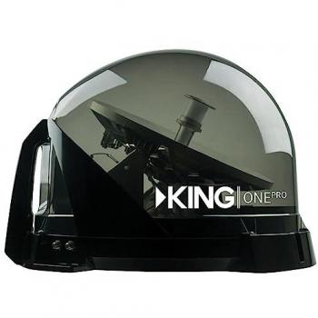 Antena KING KOP4800 para televisión por satélite - Negro, compatible con Dish, DIRECTV y Bell Canadá
