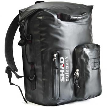 SHAD W0SB35 Rear Backpack SW35 Bolsa Blanda para Motocicleta, Resistente al Agua, Color Negro